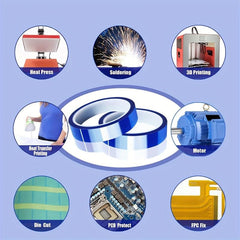 20mm X33m High Temp Heat Tape for Sublimation Printing Vinyl