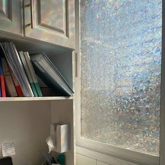 Colorful Window Privacy Film Static Cling Glass Decoration