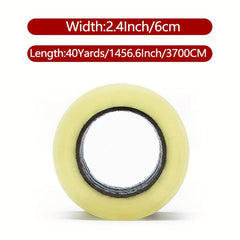 4 Rolls of Packaging Tape 6.0cm x 91.44m 2.0 mil