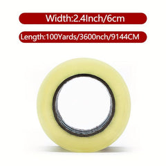 4 Rolls of Packaging Tape 6.0cm x 91.44m 2.0 mil
