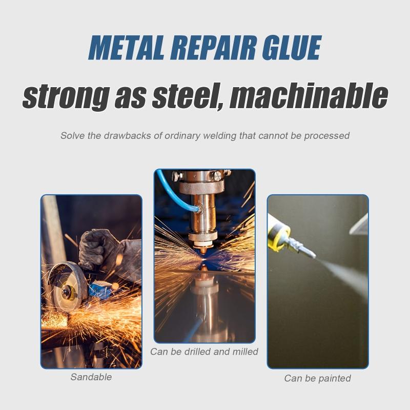 50ml 100ml Metal Repair Adhesive High Strength Sealant Weld Seam Bonding