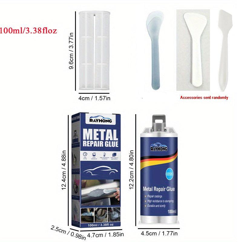 50ml 100ml Metal Repair Adhesive High Strength Sealant Weld Seam Bonding