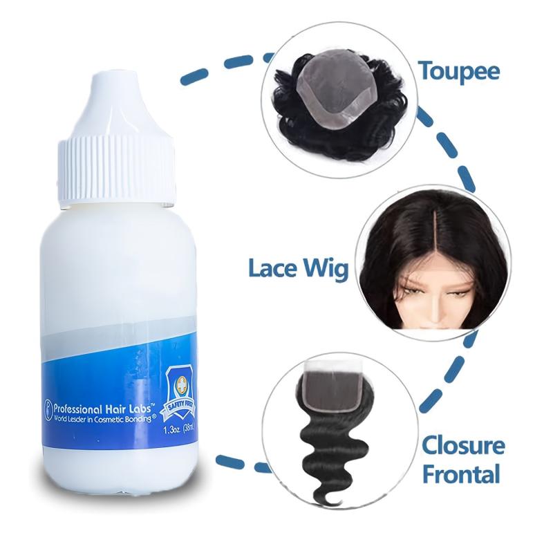 GhostBond Classic Lace Wig Glue 1 3oz Invisible Waterproof Bold Hold
