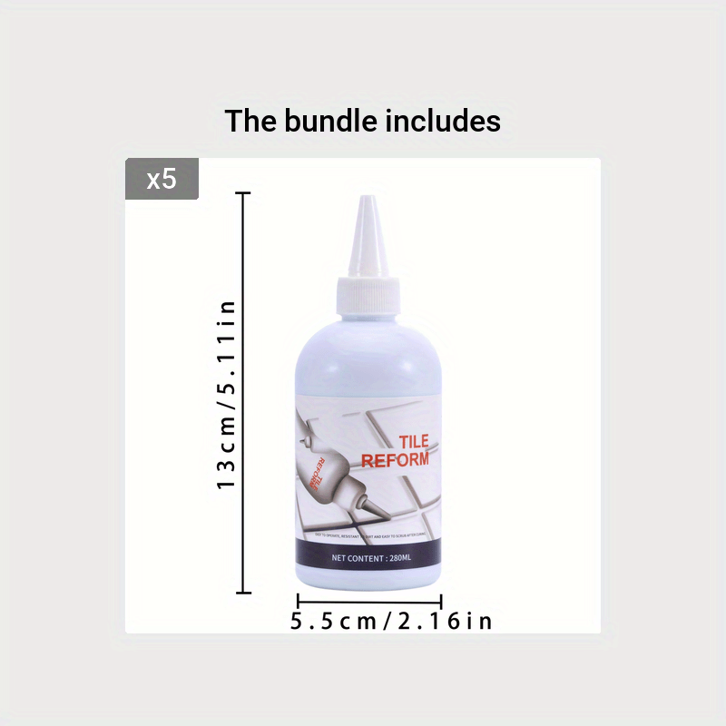 Waterproof Tile Seam Agent 150ml-280ml Caulking Agent