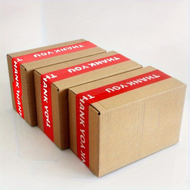Thank You Text Packing Tape 4 X36 58 91 44 Meter 2 0 Mil Transparent Tape
