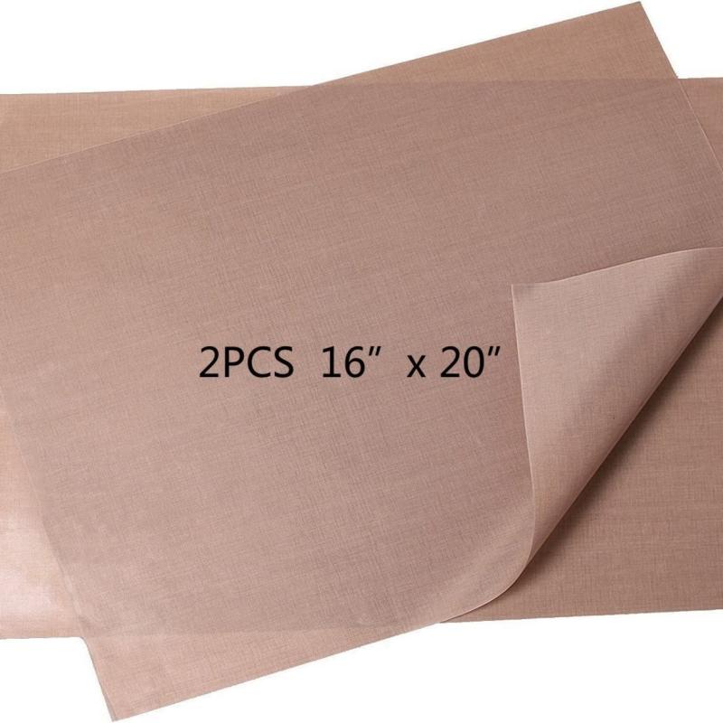 2pcs Teflon Sheet For Heat Press 16 X 20 Non Stick Craft Mat For T Shirt Press