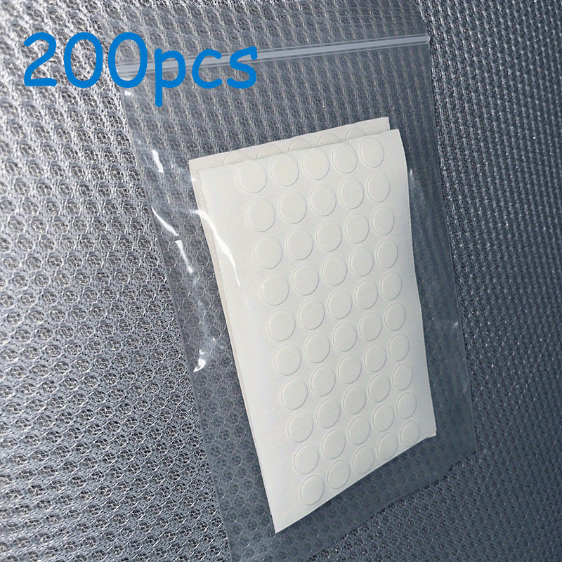200 Double Sided Adhesive Dots Clear Glue Point Tape Stickers
