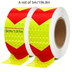 Reflective Truck Film Arrow Guide Mark Body Lattice Strip