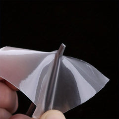 5pcs Waterproof Clear Cloth Patches Self Adhesive Nylon Sticker