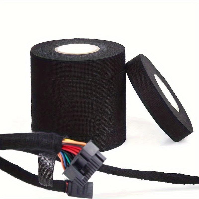 High Temp Adhesive Cloth Tape 15m for Cable Harness PVC Car Auto Heat Sound Isol