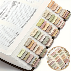 Bible Tabs Sticky Index Tabs Laminated 75 Tabs