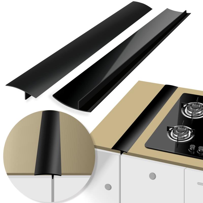 Gas Stove Gap Strip - Kitchen Stain-proof Silicone Seal Flush Strip
