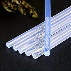 20pcs Hot Glue Gun Stick 5.9 inch Transparent Hot Melt Glue Stick