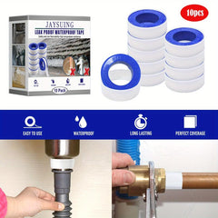 Waterproof Seal Tape for Plumbers 100% PTFE Material
