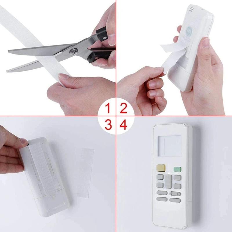 Heavy Duty Hook Loop Strips Adhesive Tape Double Sided Rolls