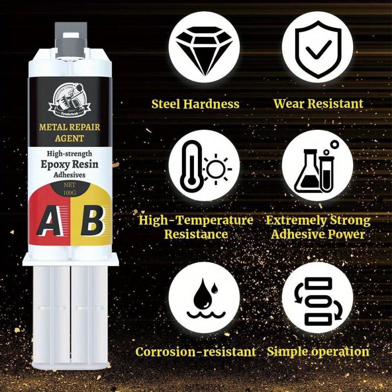 Metal Repair Agent High Strength Heat Resistance Cold Weld Industrial Repair