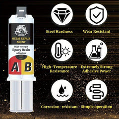 Metal Repair Agent High Strength Heat Resistance Cold Weld Industrial Repair