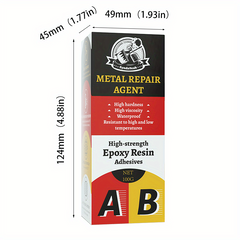 Metal Repair Agent High Strength Heat Resistance Cold Weld Industrial Repair