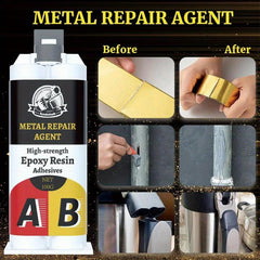 Metal Repair Agent High Strength Heat Resistance Cold Weld Industrial Repair