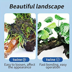 Aquarium Landscaping Special Glue - Water-Resistant Adhesive for Water Grass