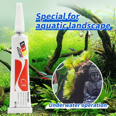 Aquarium Landscaping Special Glue - Water-Resistant Adhesive for Water Grass