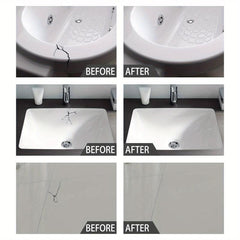 2pcs AB Ceramic Tile Repair Agent, Glaze Repair Agent Ceramic Tile Adhesive
