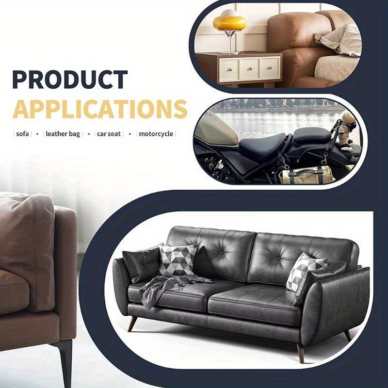 Faux Leather Repair Tape Self Adhesive Patch Sofas Couch Furniture Car DIY Kit