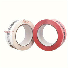 Pink Background THANK YOU Packing Tape Cartoon Printing Tape For Box