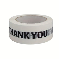 Pink Background THANK YOU Packing Tape Cartoon Printing Tape For Box