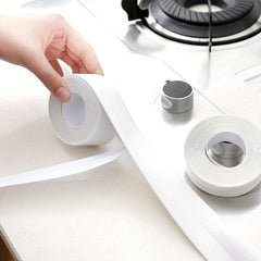 3pcs Bathroom Shower Sink Sealing Strip Tape PVC Self Adhesive Waterproof