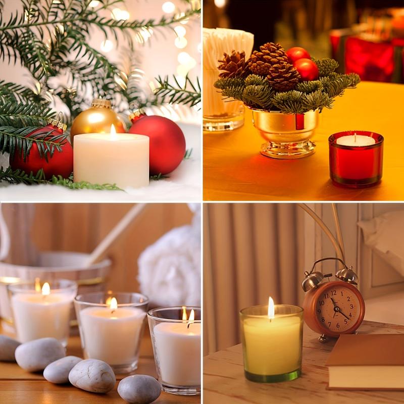 100pcs Candle Wick Stickers Heat Resistance Double Sided Stickers
