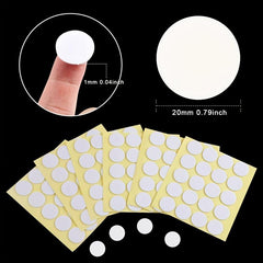 100pcs Candle Wick Stickers Heat Resistance Double Sided Stickers