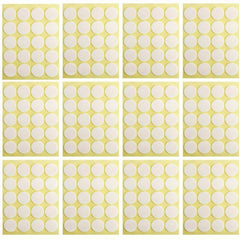 100pcs Candle Wick Stickers Heat Resistance Double Sided Stickers