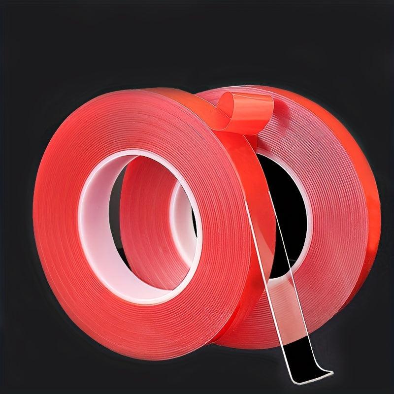 Red Film Acrylic Double sided Tape High Viscosity Non trace Car Tape