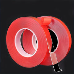 Red Film Acrylic Double sided Tape High Viscosity Non trace Car Tape
