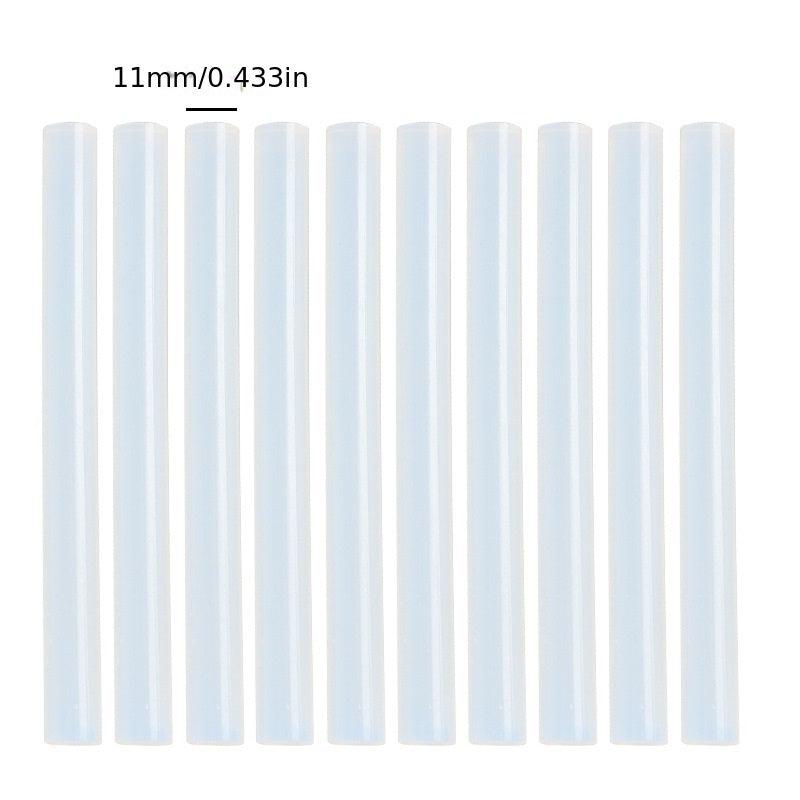 10pcs Hot Melt Glue Stick Strong Adhesive 7 11mm