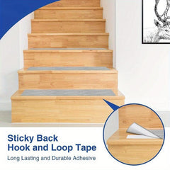 3x26 Hook Loop Tape Sticky Back Fastener Roll Self Adhesive Heavy Duty Strips