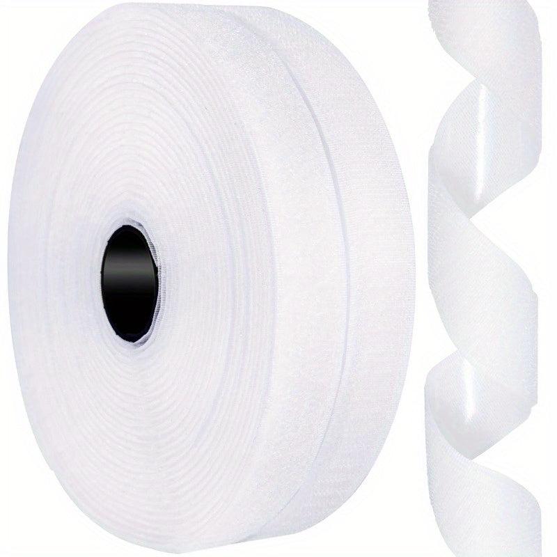 3x26 Hook Loop Tape Sticky Back Fastener Roll Self Adhesive Heavy Duty Strips