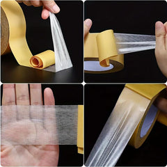 Sticky Double-sided Tape 10.01m Long for Carpet Leather Wall Floor Fixation