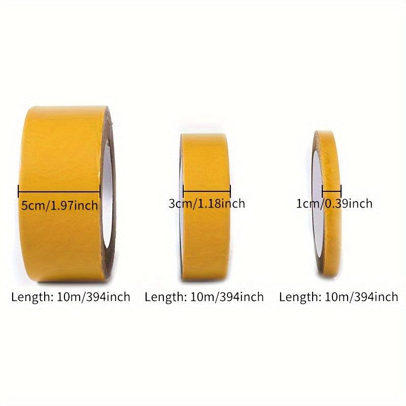 Sticky Double-sided Tape 10.01m Long for Carpet Leather Wall Floor Fixation