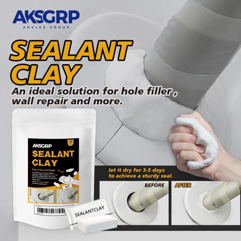 Sewer Pipe Leak Sealant Repair Glue Mud for Household Wall Corner