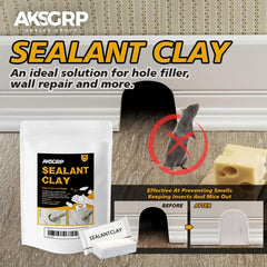 Sewer Pipe Leak Sealant Repair Glue Mud for Household Wall Corner