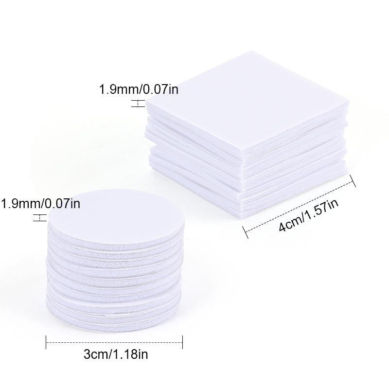50pcs Double Sided Foam Tape Mounting Sticky Magic Sticker Tape