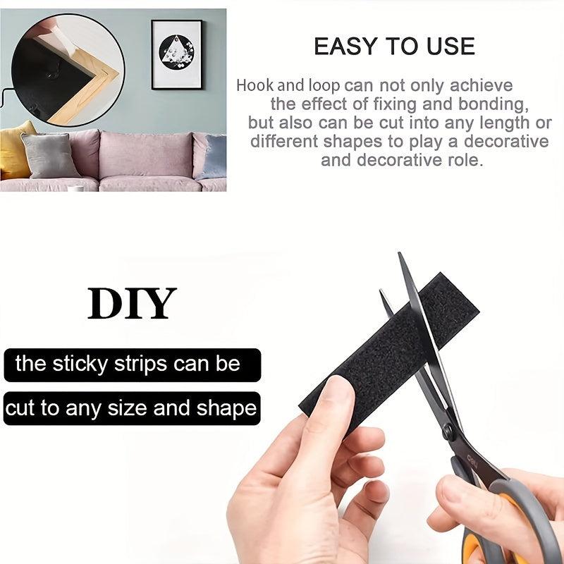20pcs Double Sided Adhesive Tape Self Adhesive for Sofa Car Carpet
