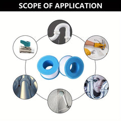 50mm x 30m Teflon Thread Sealing Tape - Water & Heat Resistant