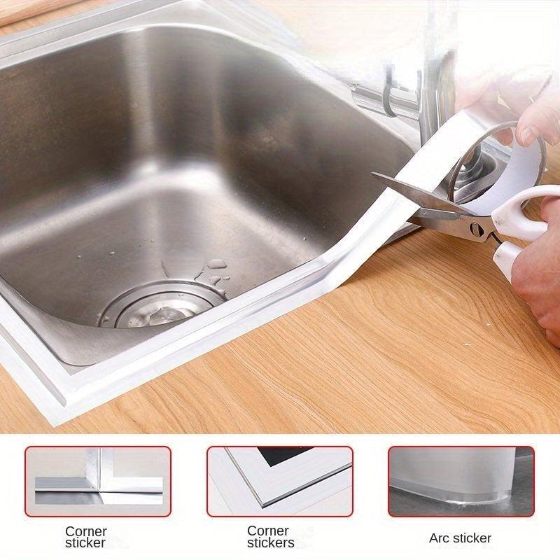 Kitchen Fine Seam Aluminum Foil Tape Waterproof High Temp Resistant Adhesive