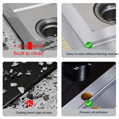 Kitchen Fine Seam Aluminum Foil Tape Waterproof High Temp Resistant Adhesive