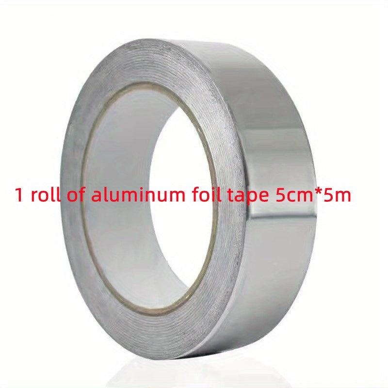 Kitchen Fine Seam Aluminum Foil Tape Waterproof High Temp Resistant Adhesive