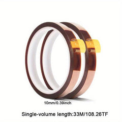 2pcs High Temp Heat Resistant Tape for Heat Sublimation Press