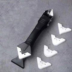 Metal Head Scraper Shovel Beauty Seam Tool Glass Glue Seam Cleaning Set